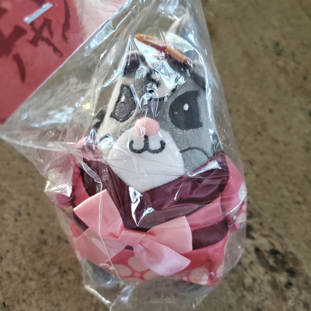 LOOT ANIME SAMURAI CHAMPLOO PLUSH MOMO FUNIMATION NIP SEALED